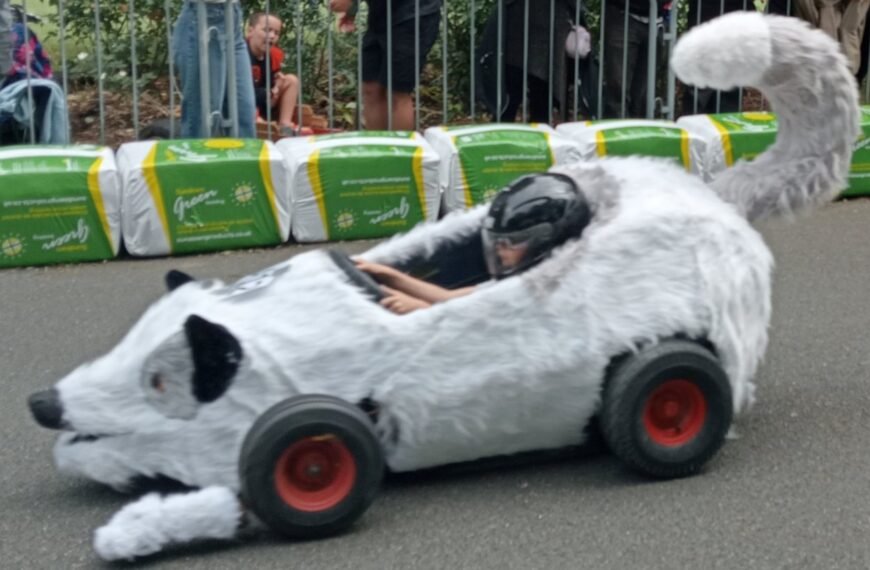 Rushden’s Soapbox Derby or NetZero Motoring