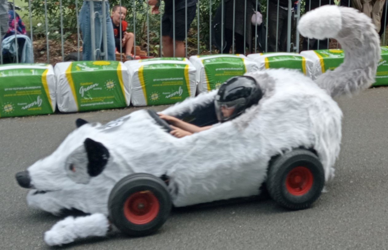 Rushden’s Soapbox Derby or NetZero Motoring