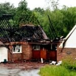 Fire in Rushden’s Northampton Road